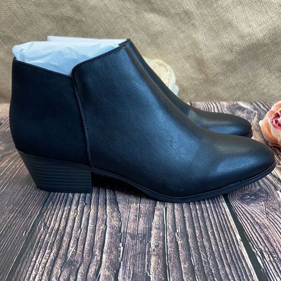Style & Co Black Wiley Ankle Booties - Picture 8 of 8